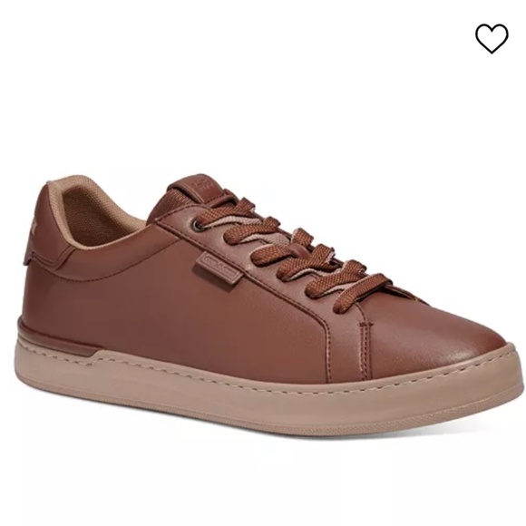 New COACH Men's Lowline Leather Sneakers - Picture 1 of 5